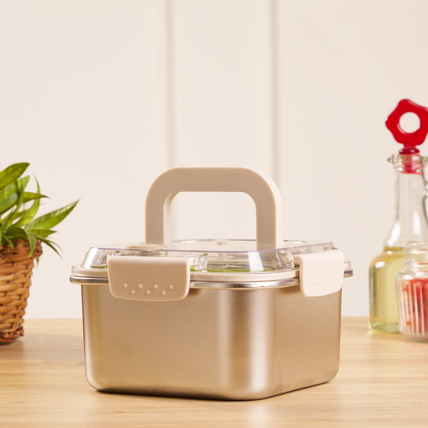 Fresh Lock Flat Bottom Meal Lunch Box