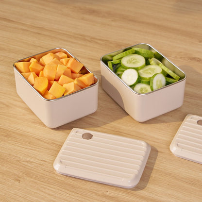 Microwaveable Stainless Steel Lunch Box
