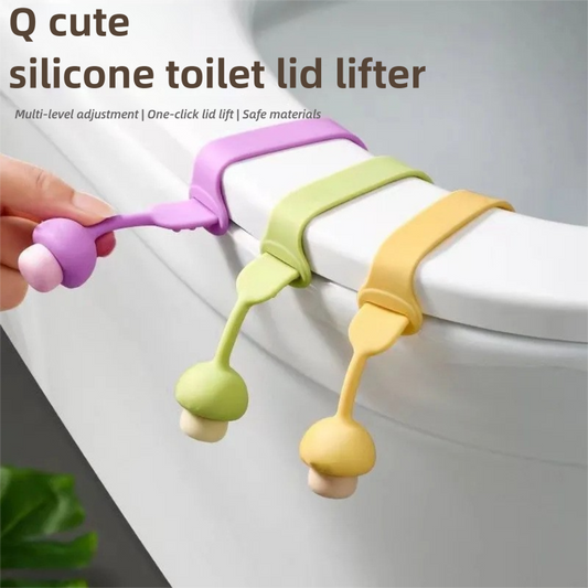 Toilet lid opener