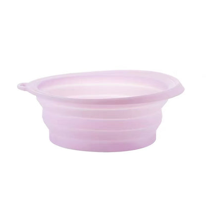 YYV® Foldable Portable Ice Cube Mold Ice Baby Home Travel Silicone Basin