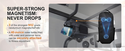 YYV®Magnetic Gym Bag