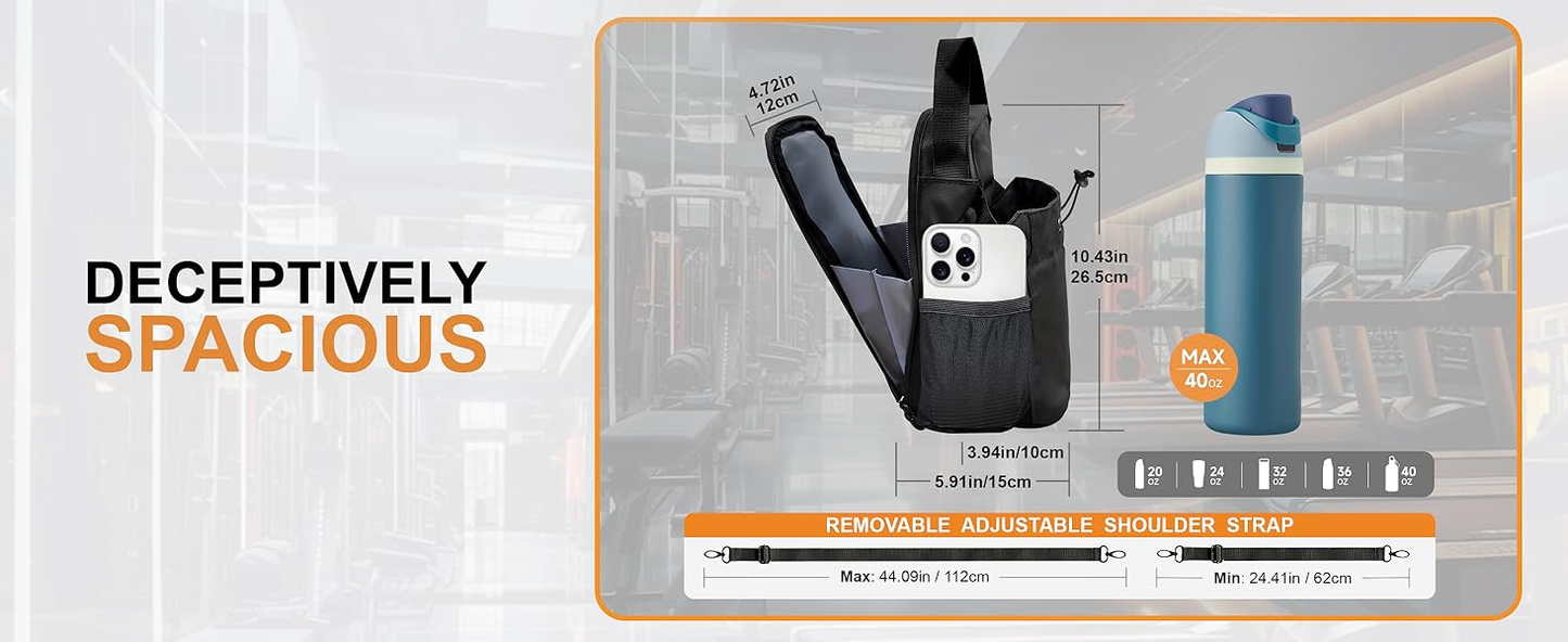 YYV®Magnetic Gym Bag