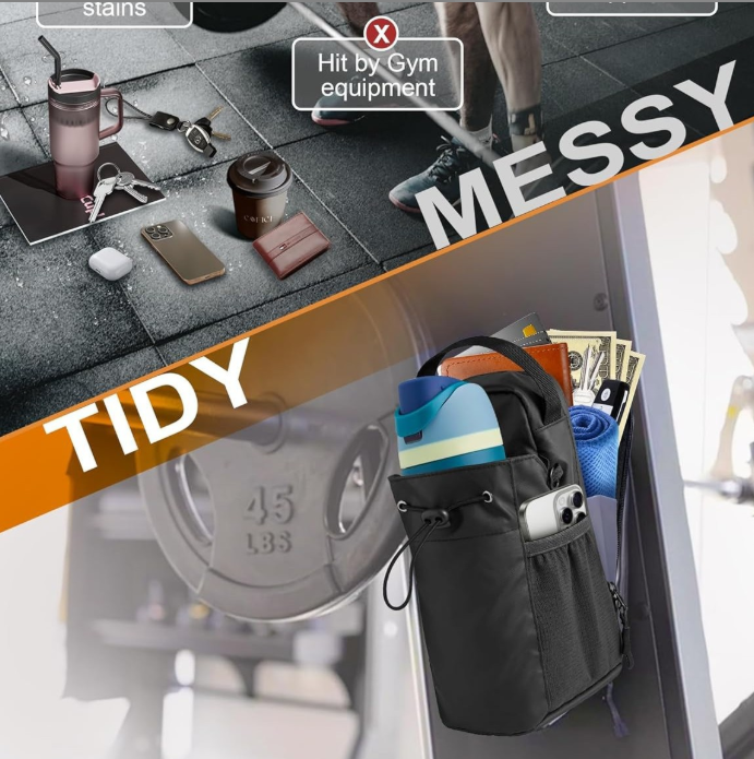 YYV®Magnetic Gym Bag