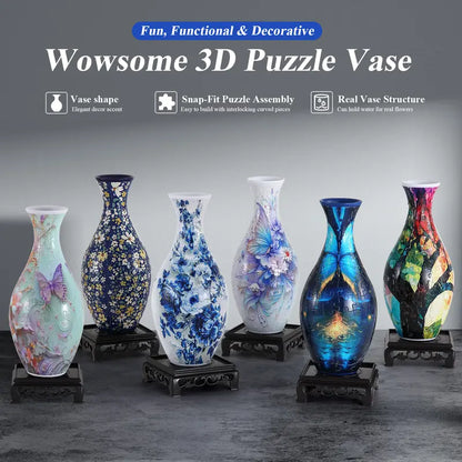 3D Puzzle Vase