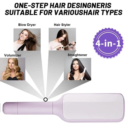 Healthy Hair, Clean Brush 4 In 1 Self Cleaning Hairbrush