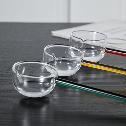 Elegant Glass Stirring Spoon