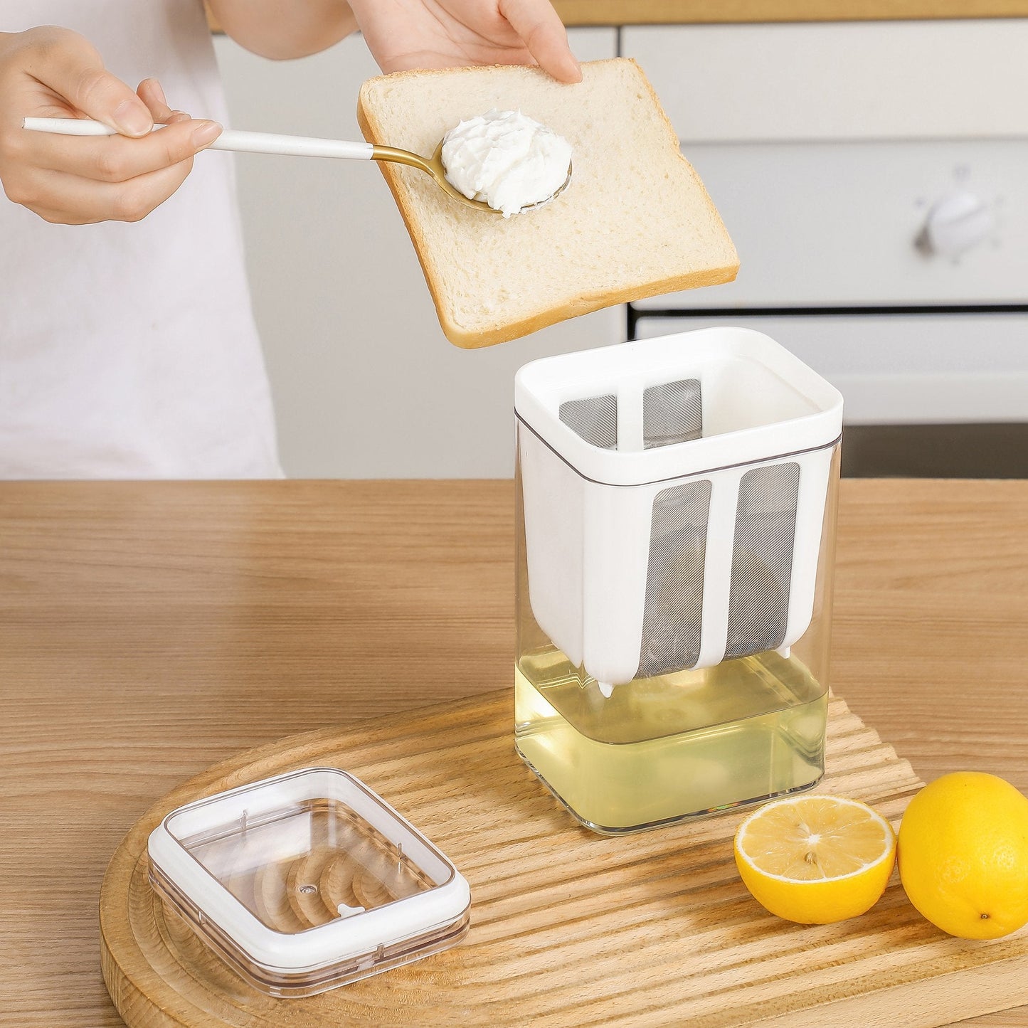 Multifunctional Yogurt Filter with Fine Mesh Strainer -Chef Choice