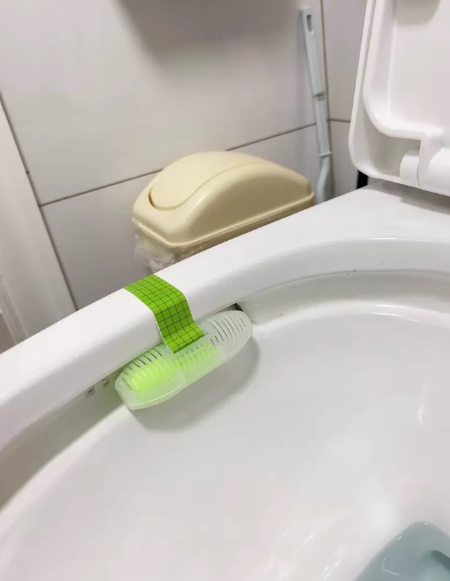 Toilet odor removal and cleaning,One that can be used for one month